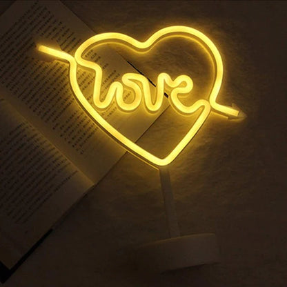 Cupid Love Mini Neon LED Sign